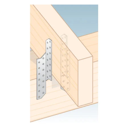 LK1 - Ancoră pană căprior stânga 32x170x2,0 mm