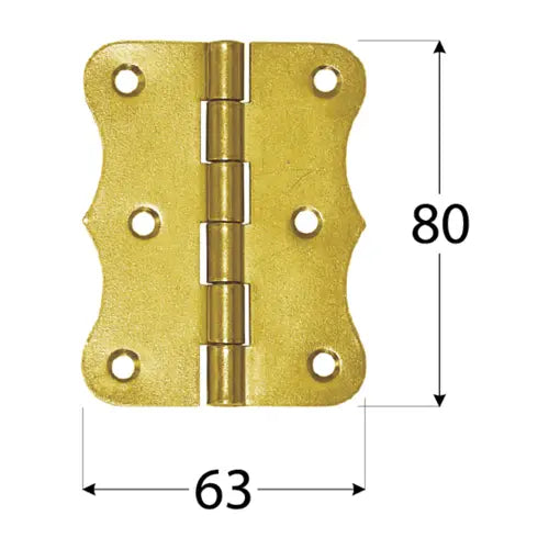 ZO 80 Balama decorativă pentru construcții 80x63x1,5 mm