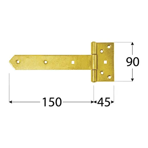 ZB 150 Balama pentru poartă150x45x90x3,0 mm
