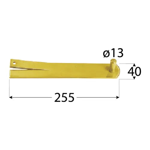 CM 13 Pivot balama pentru beton 255x40x13 mm