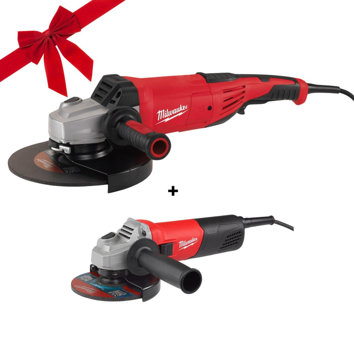 Milwaukee Pachet polizoare 125mm+230mm