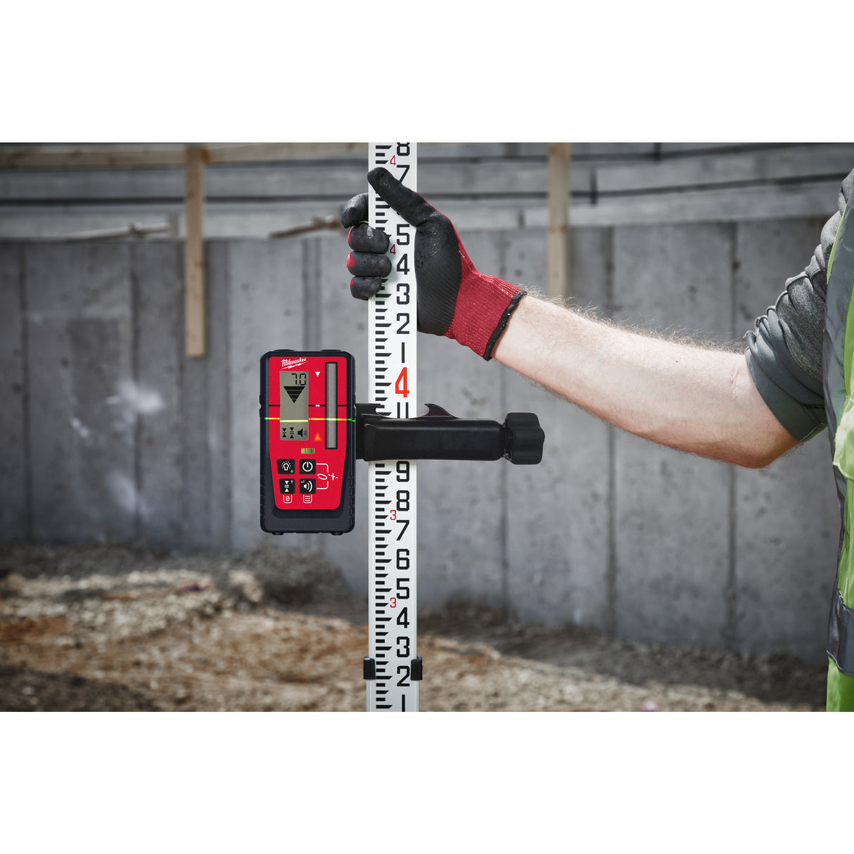 Milwaukee Detector laser liniar/rotativ roșu/verde 4932479555