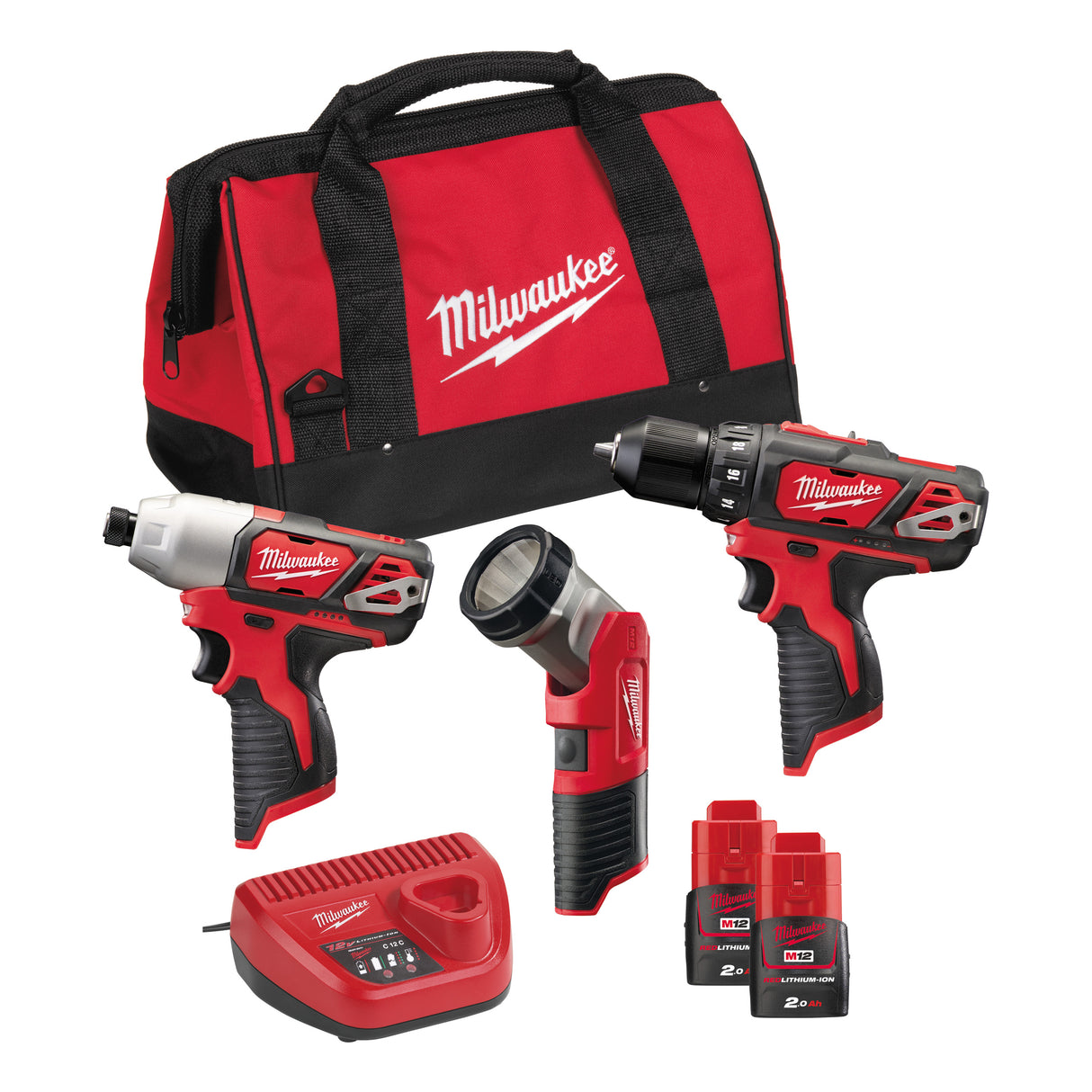 Milwaukee M12bpp3a-202b set scule 4933441225