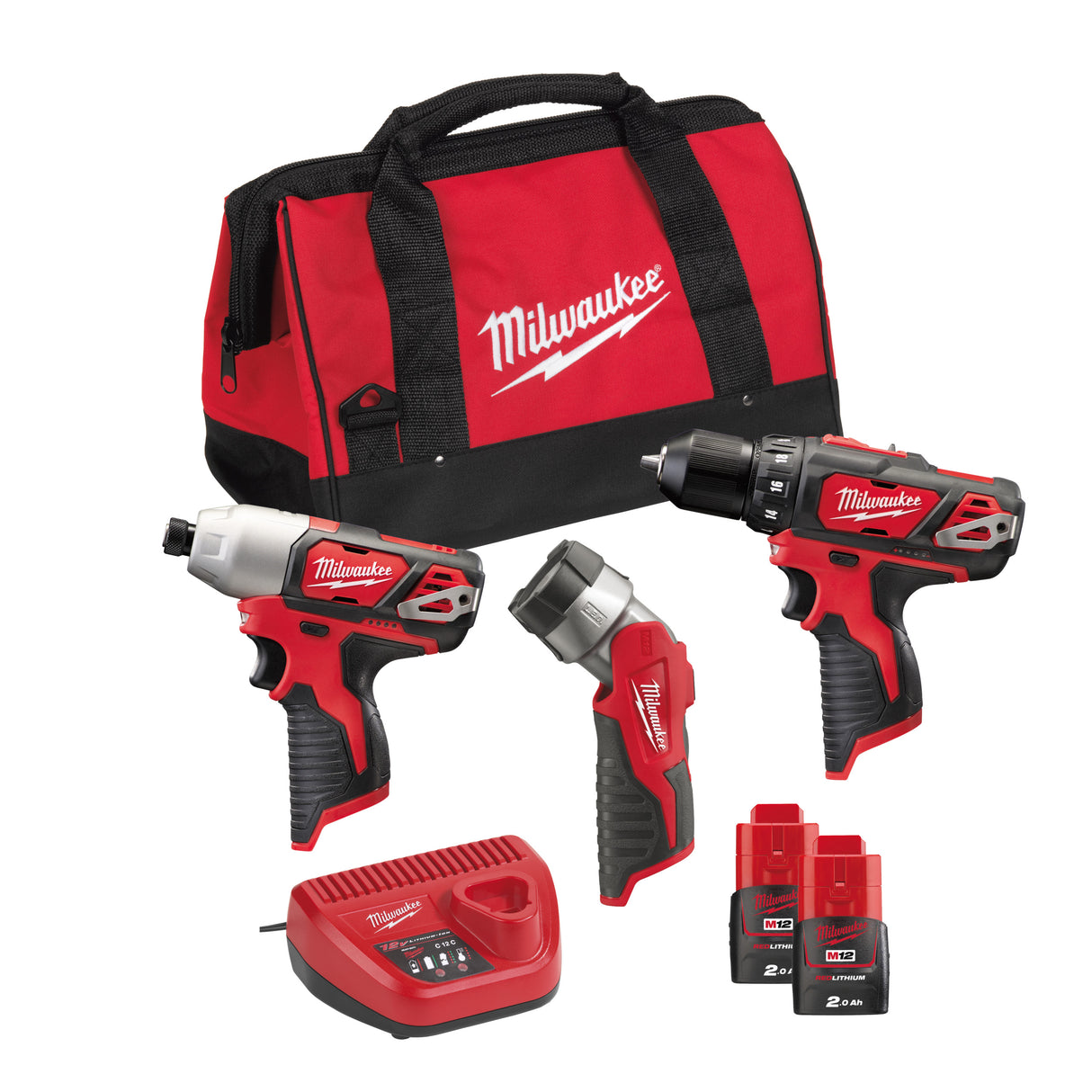 Milwaukee M12bpp3a-202b set scule 4933441225