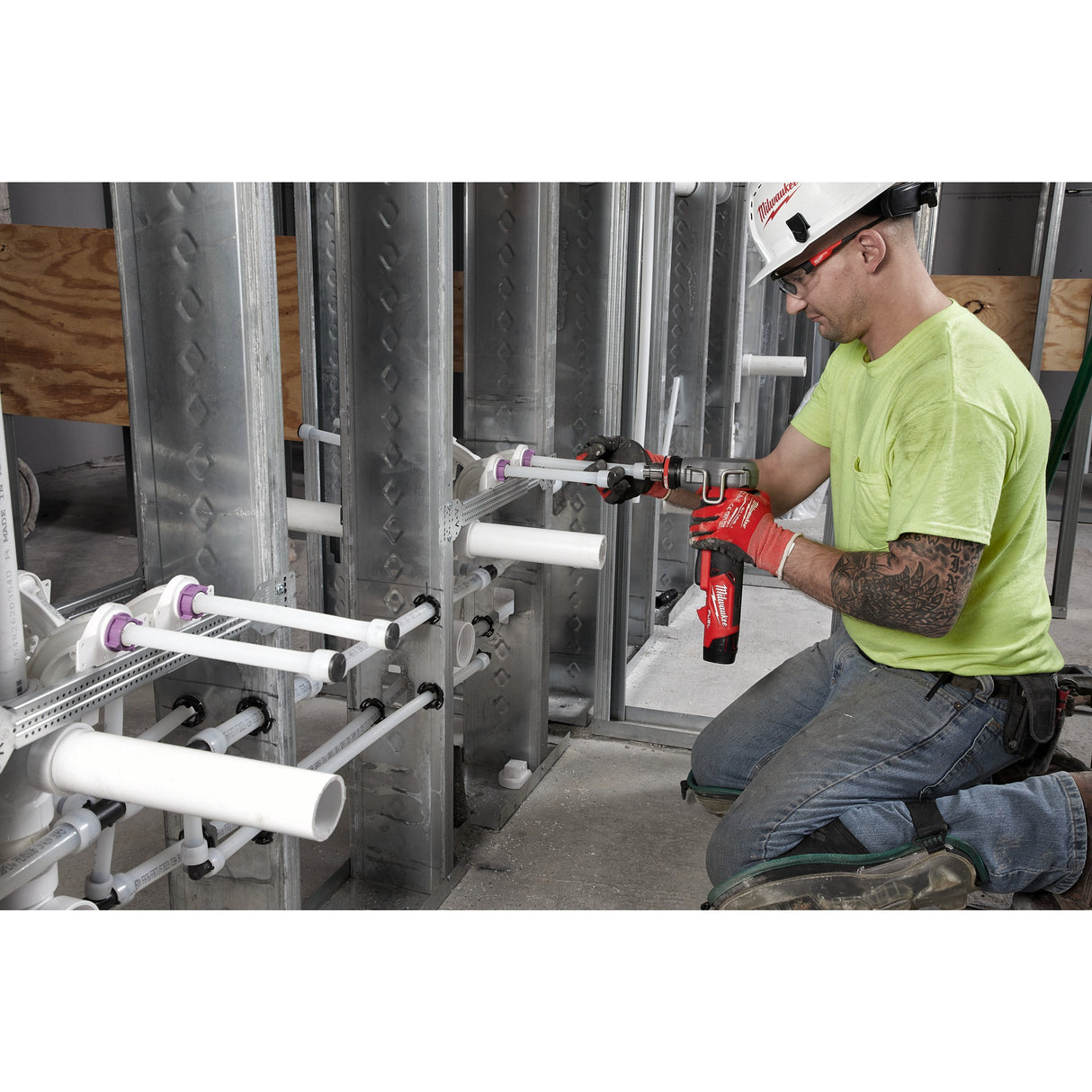 M12 FPXP Dispozitiv expandare sub compact M12 FUEL™ UPONOR™ Q&E Milwaukee