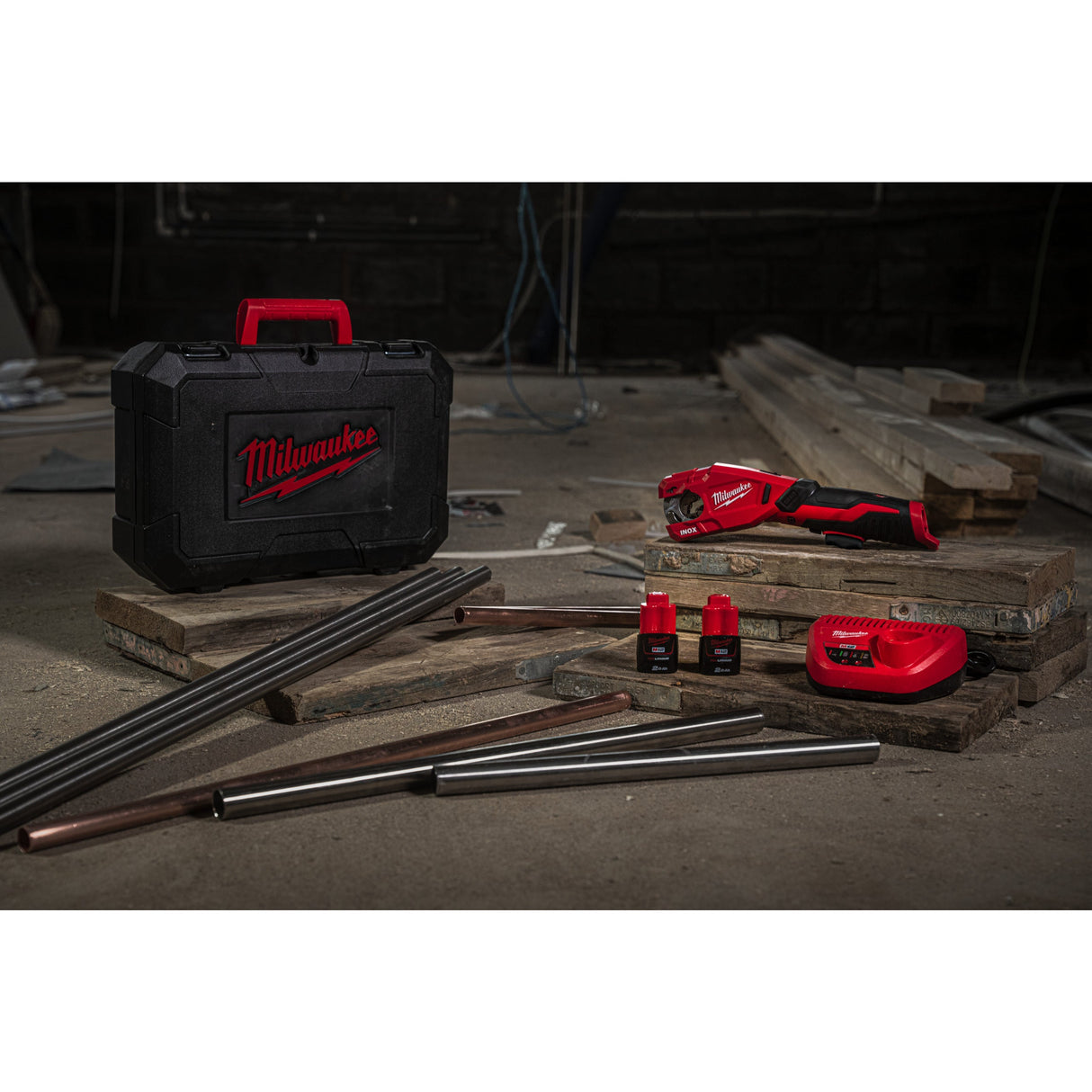 M12 PCSS Tăietor de țevi din oțel inoxidabil M12™ RAPTOR Milwaukee