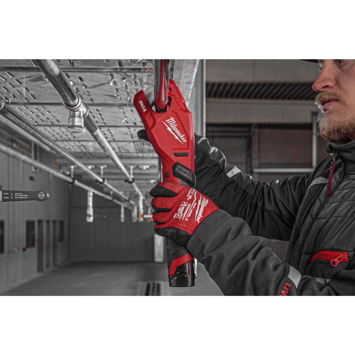 M12 PCSS Tăietor de țevi din oțel inoxidabil M12™ RAPTOR Milwaukee