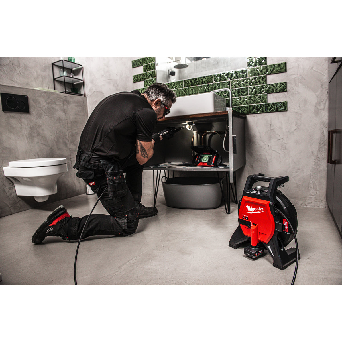M12SICO20 Cameră de inspecție canalizare M12™ 20 m cu ONE-KEY™ Milwaukee
