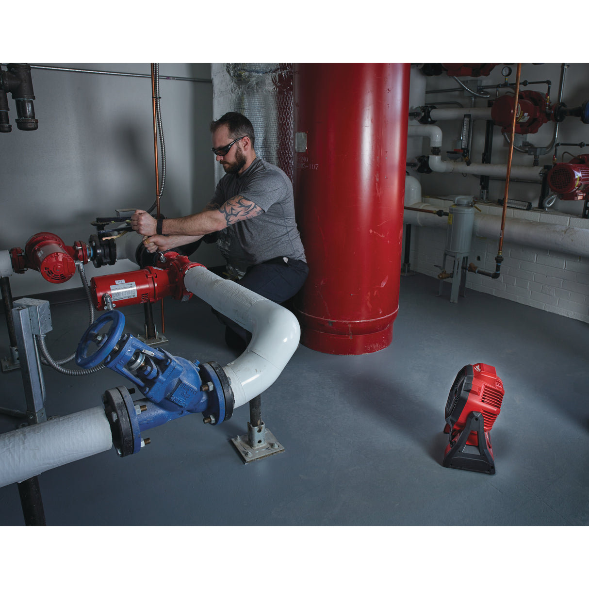 Milwaukee M18af-0 ventilator   4933451022