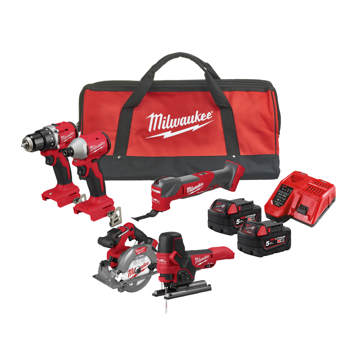 Milwaukee 4933492838 M18 BLCPP5A-502B Set 5 scule M18™