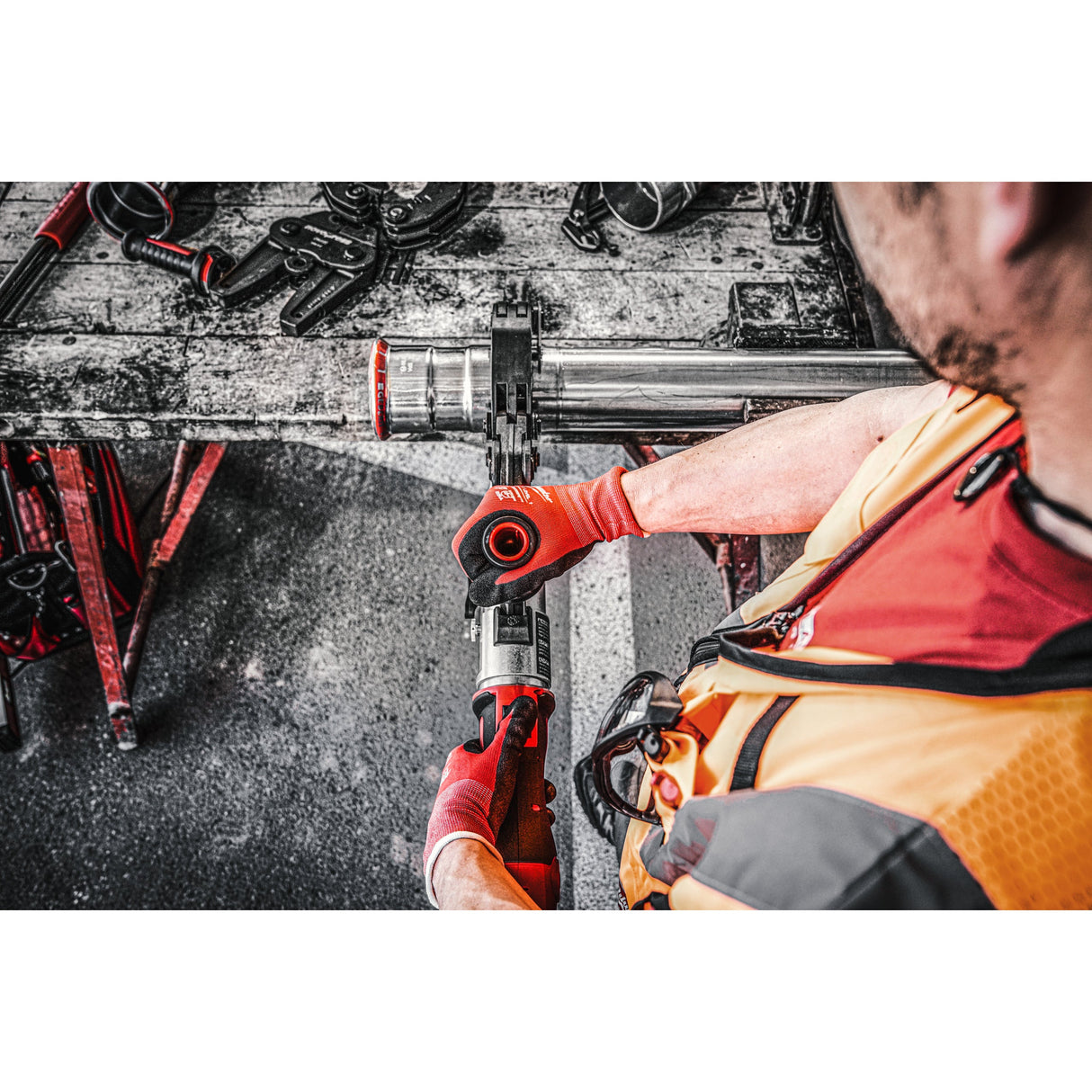 M18 BLHPTXL Presă XL M18™ FORCE LOGIC™ cu motor fără perii Milwaukee