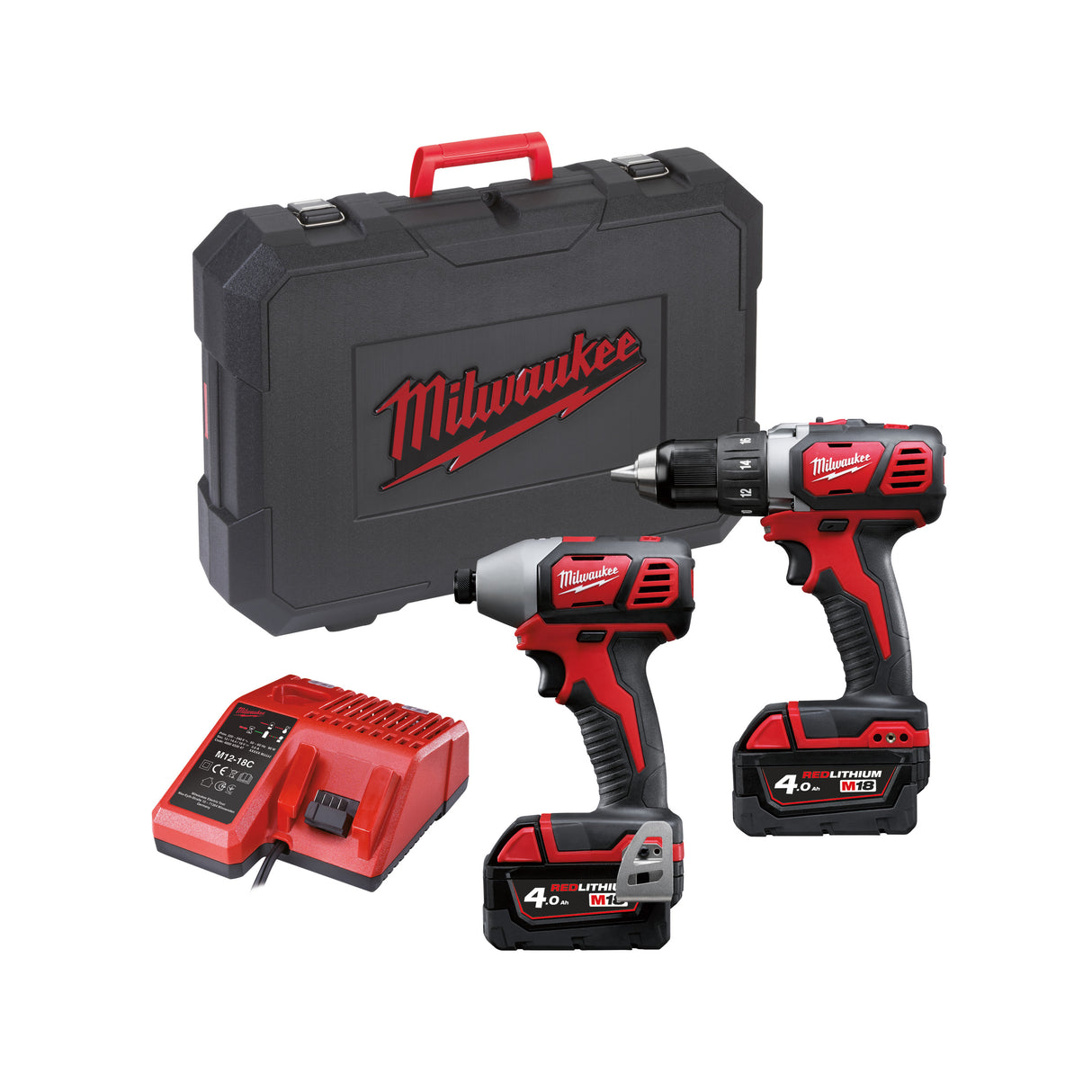 Milwaukee M18bpp2d-402c set scule 4933447126