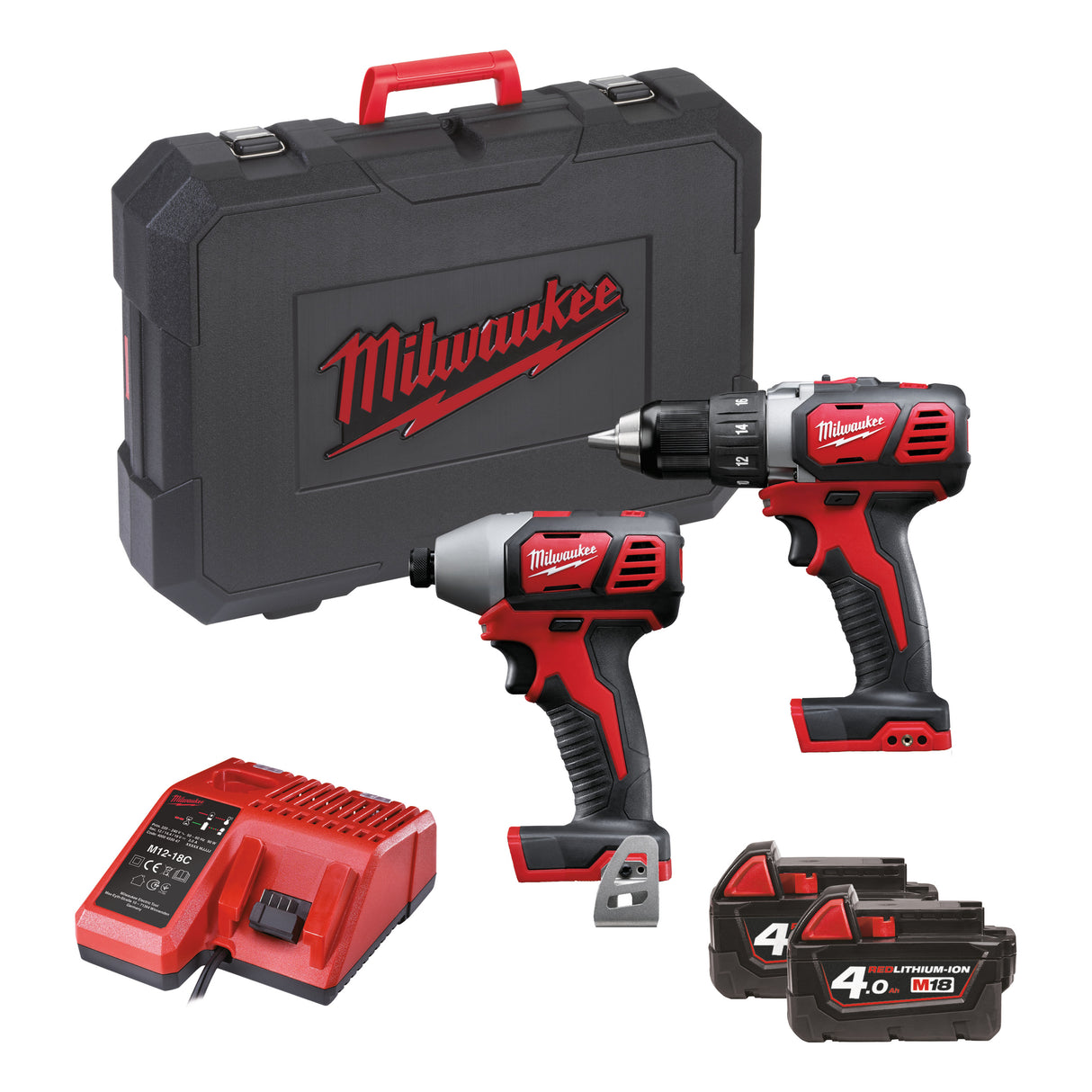 Milwaukee M18bpp2d-402c set scule 4933447126