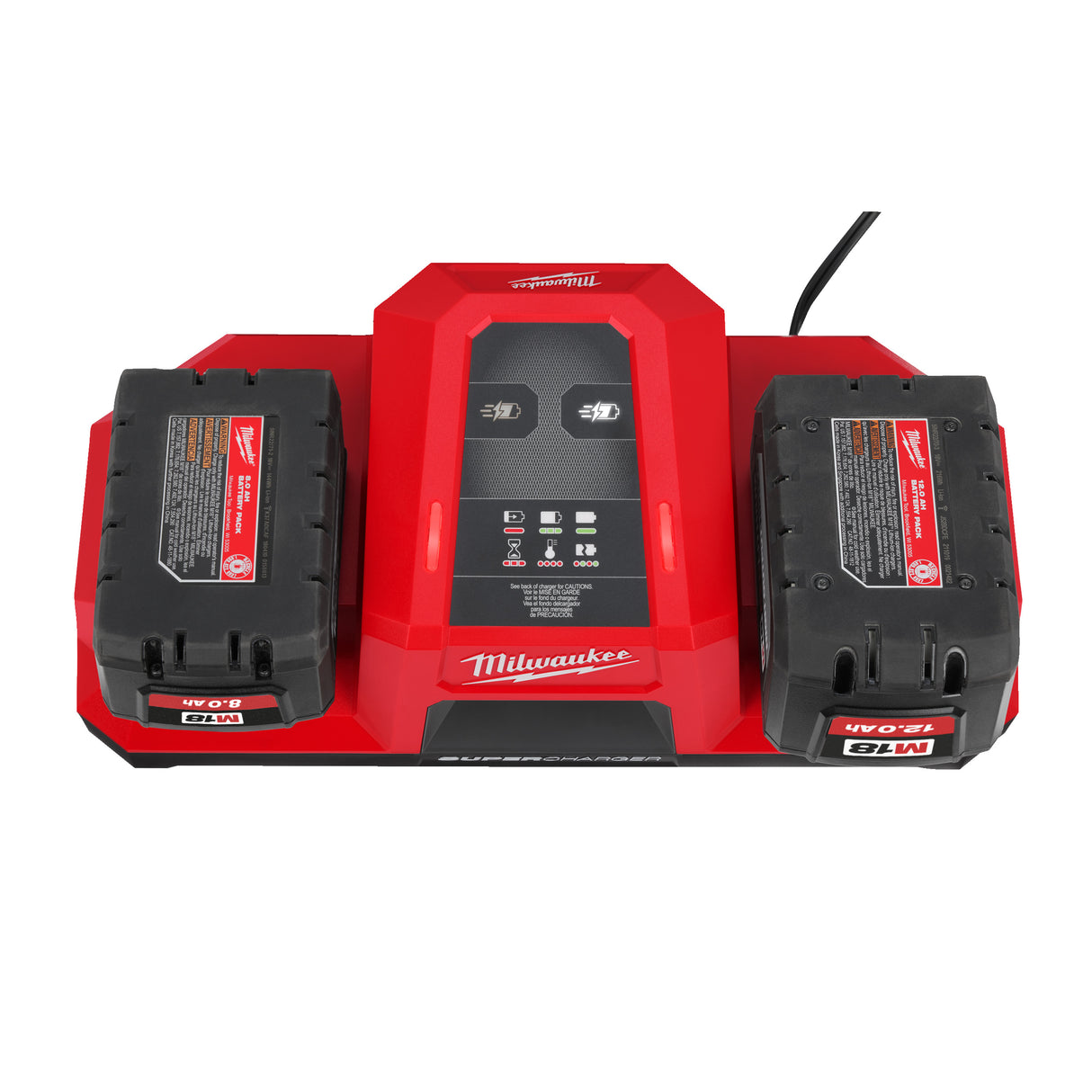 Milwaukee M18 dbsc încărcător rapid cu 2 porturi M18™ 4932492531
