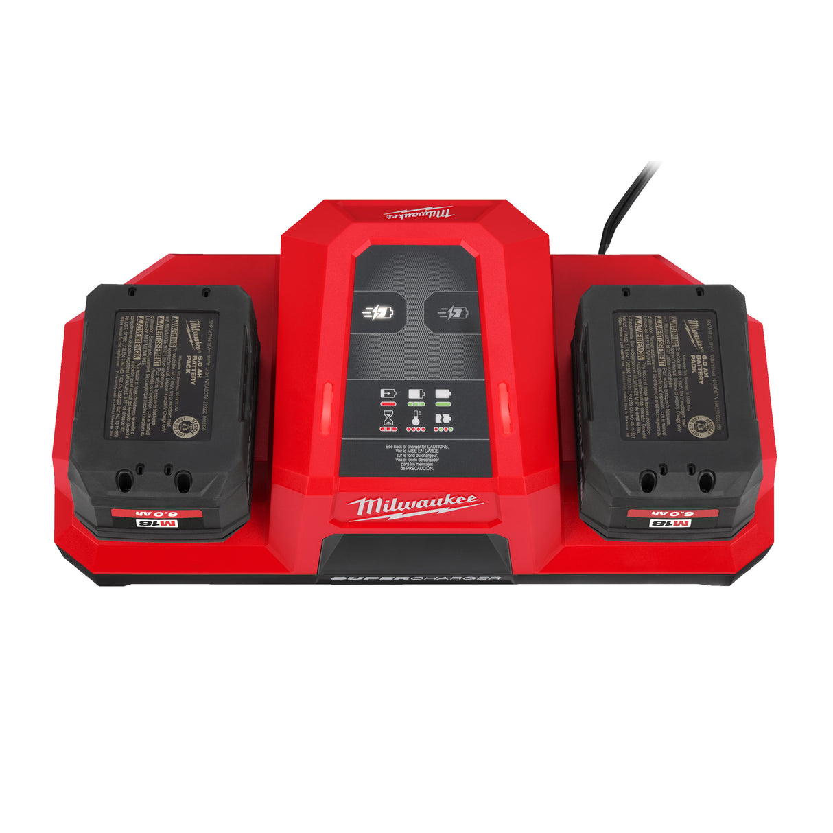 Milwaukee M18 dbsc încărcător rapid cu 2 porturi M18™ 4932492531