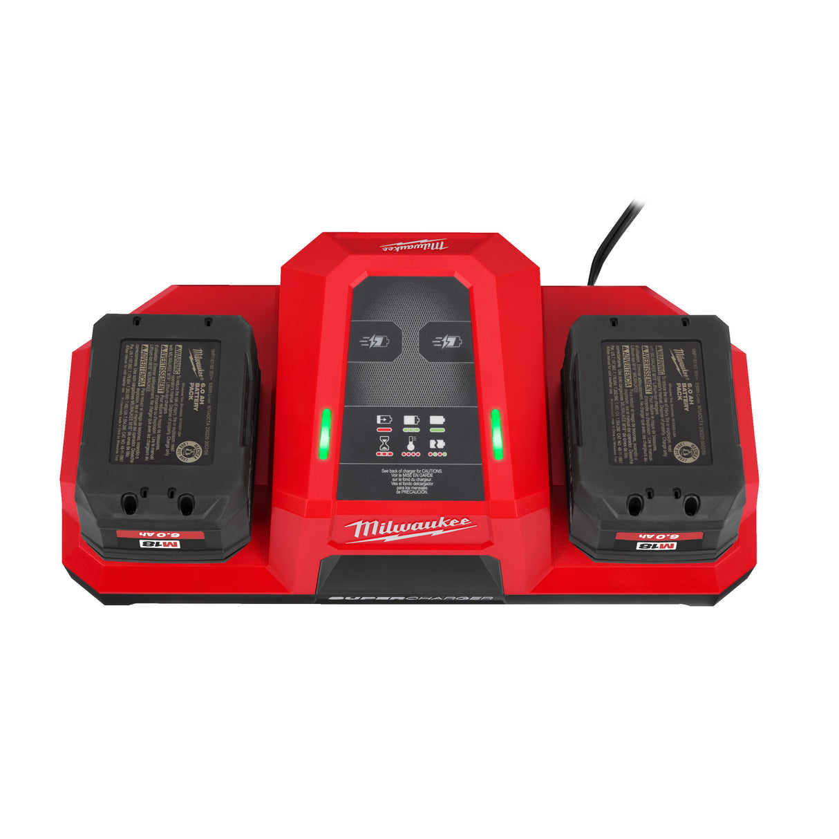 Milwaukee M18 dbsc încărcător rapid cu 2 porturi M18™ 4932492531