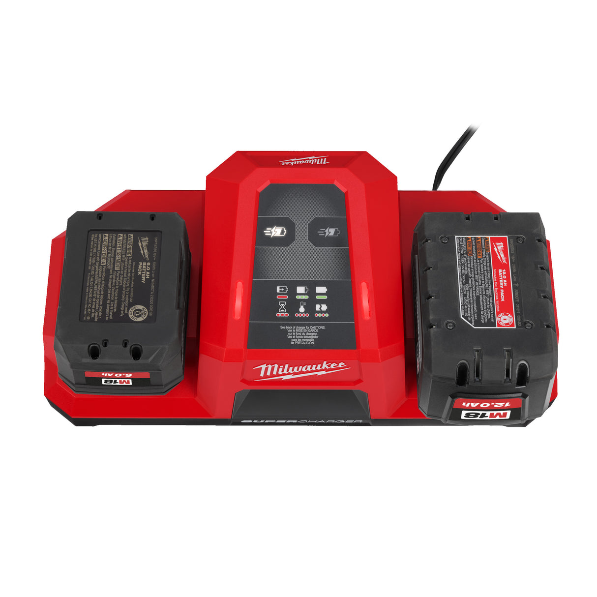 Milwaukee M18 dbsc încărcător rapid cu 2 porturi M18™ 4932492531