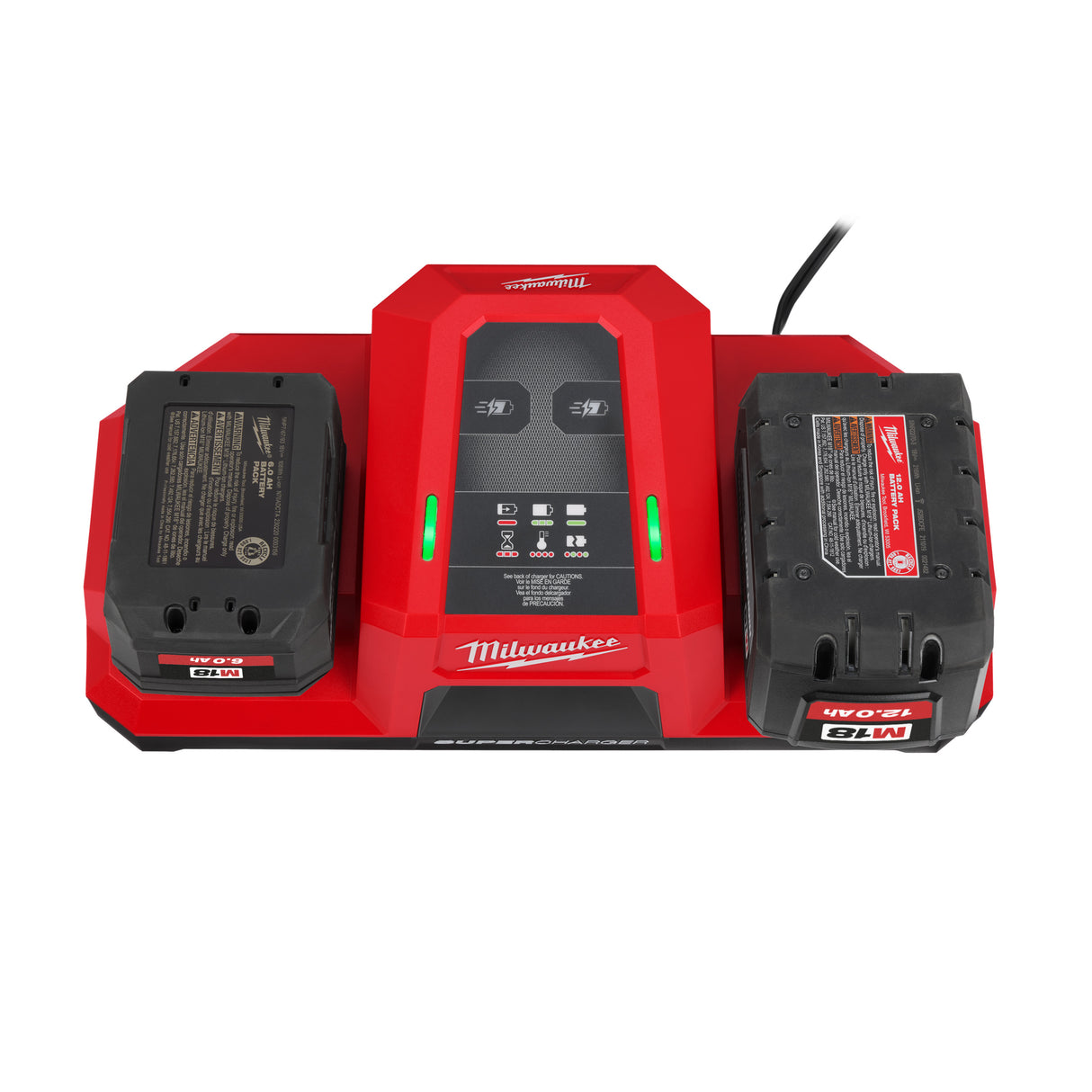 Milwaukee M18 dbsc încărcător rapid cu 2 porturi M18™ 4932492531