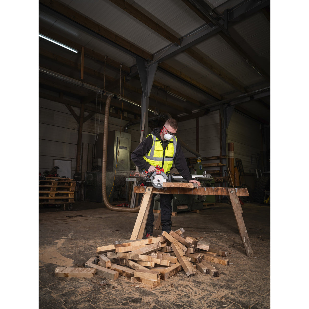 M18 FCS66GR3 Fierăstrău circular M18 FUEL™ compatibil cu șina de ghidare Milwaukee