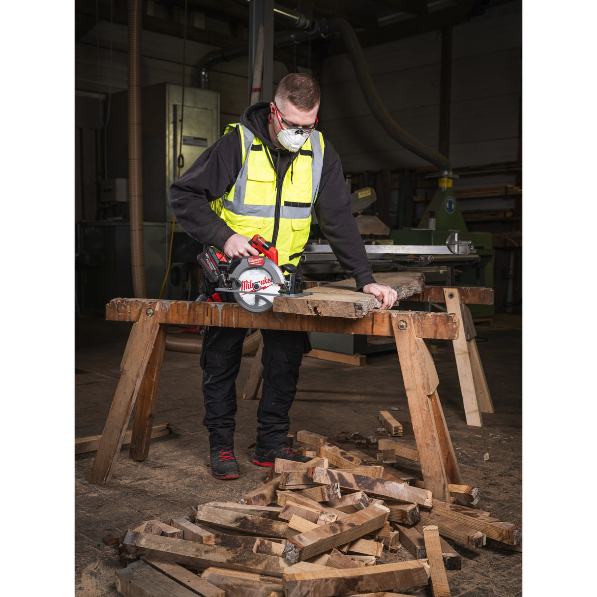 M18 FCS66GR3 Fierăstrău circular M18 FUEL™ compatibil cu șina de ghidare Milwaukee