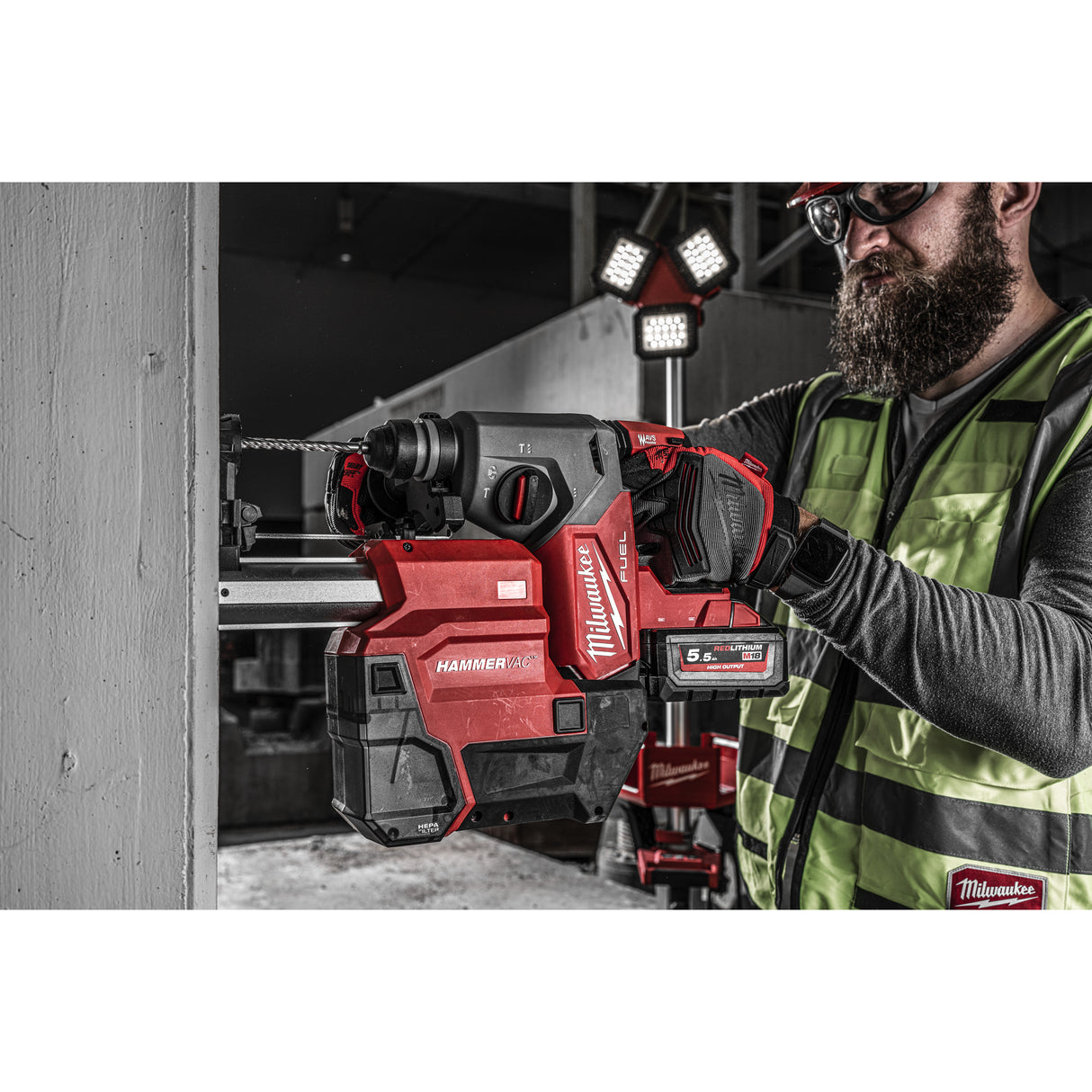 Milwaukee M18fddexl-0 aspirator acu.   4933478508