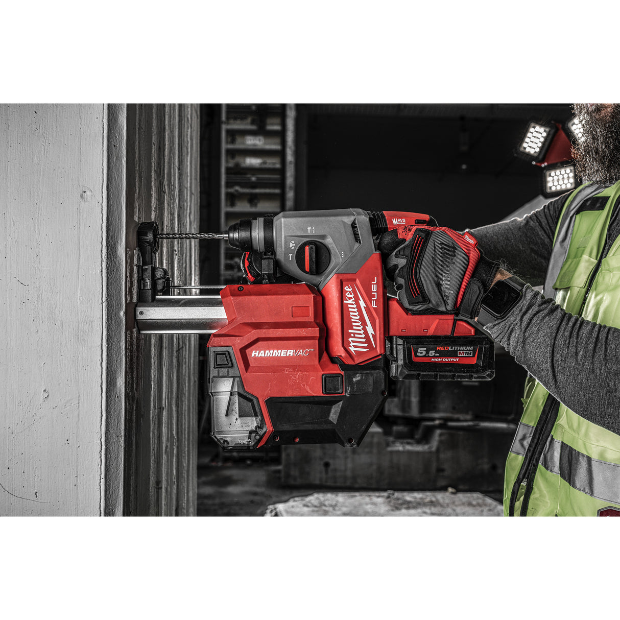 Milwaukee M18fddexl-0 aspirator acu.   4933478508