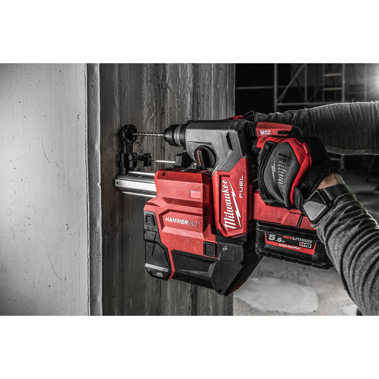 Milwaukee M18fddexl-0 aspirator acu.   4933478508