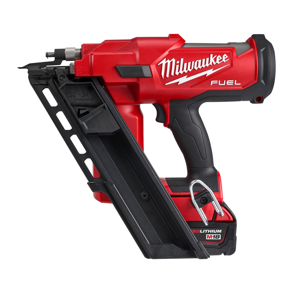 M18 FFN Pistol pentru cuie M18 FUEL™ 34°, 2 moduri Milwaukee