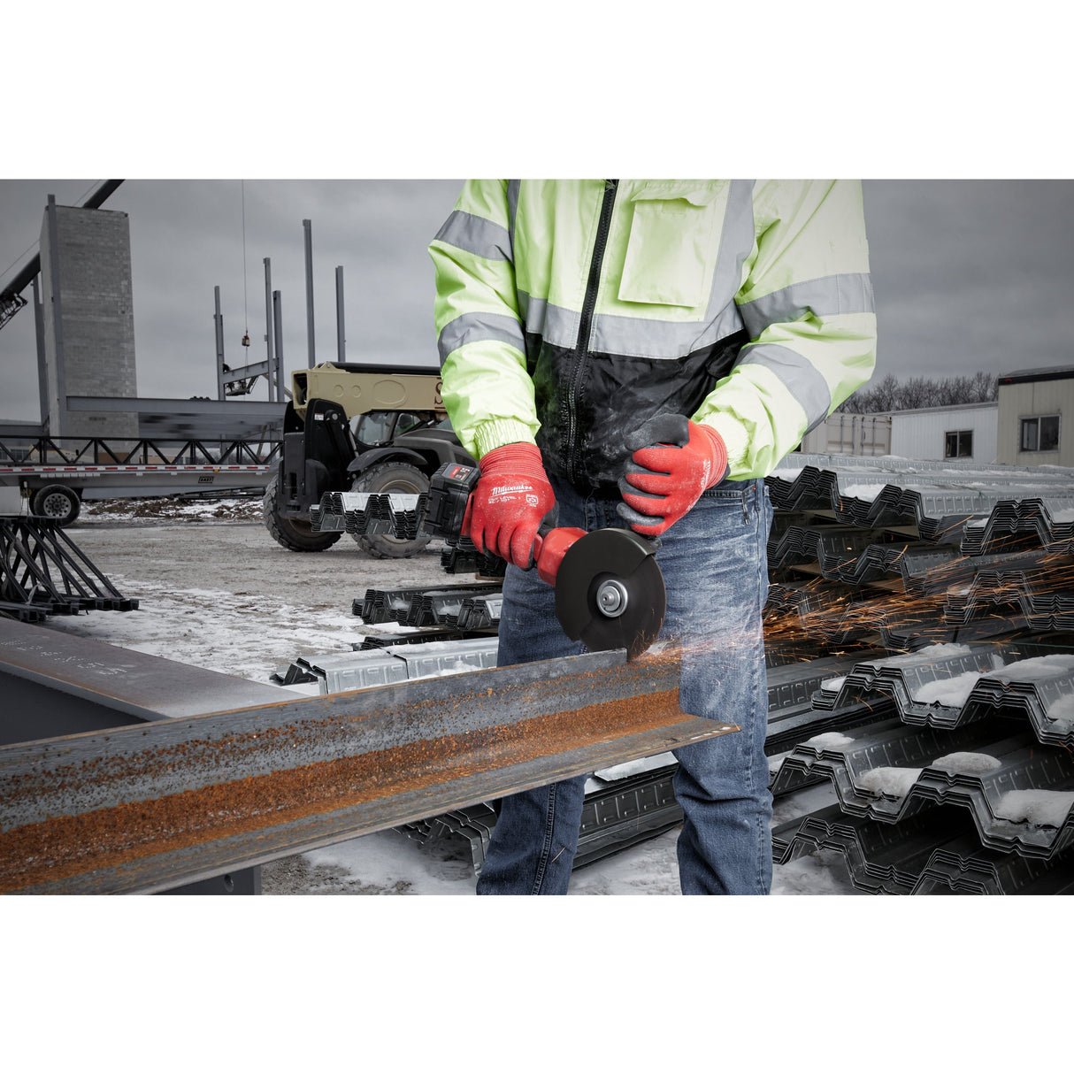 M18 FHSAG125XPDB Polizor unghiular de înaltă performanță, de 125 mm, cu frânare, cu comutator tip clapetă, M18 FUEL™ Milwaukee