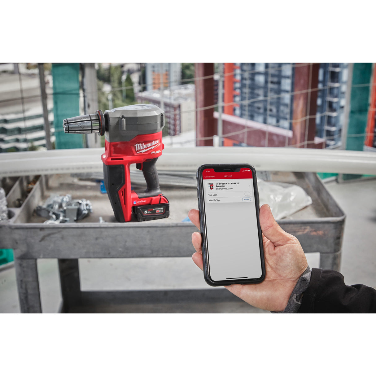 M18 FPXP Dispozitiv expandare M18 FUEL™UPONOR™ Q&E Milwaukee