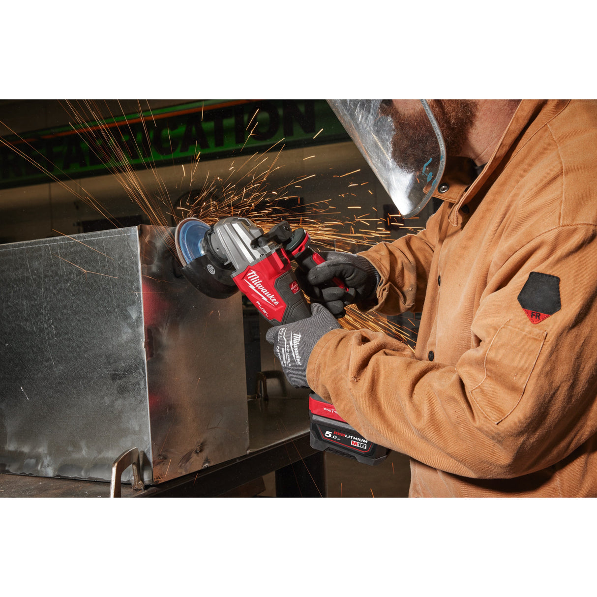 M18 FSAGSVO125X Polizor unghiular 125 mm cu viteză variabilă M18 FUEL™ONE-KEY™ Milwaukee