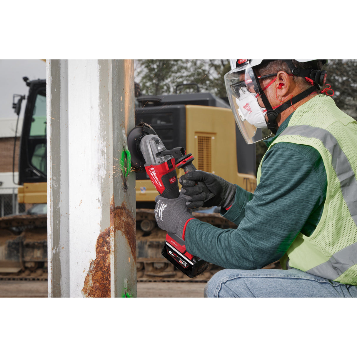 M18 FSAGSVO125X Polizor unghiular 125 mm cu viteză variabilă M18 FUEL™ONE-KEY™ Milwaukee