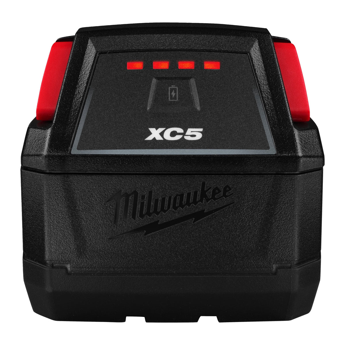 M18 HB5 Acumulator M18 HIGH OUTPUT 5,0 Ah Milwaukee - indicator incarcare