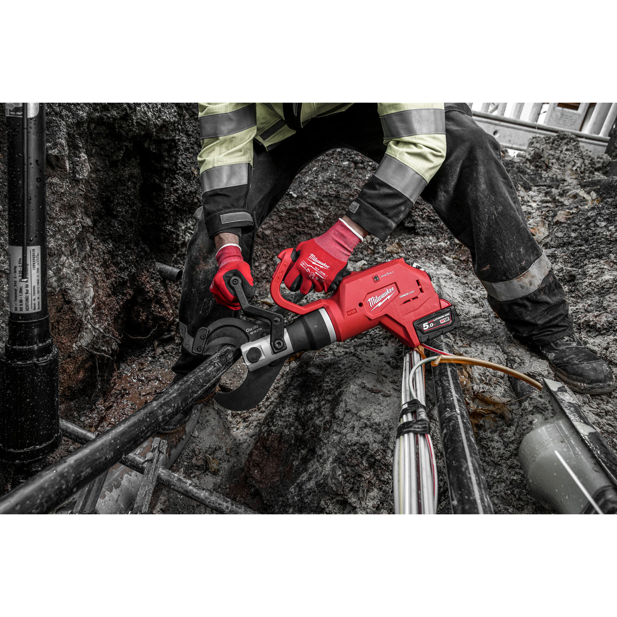 Milwaukee M18hcc75r-502c disp. tăiere cabluri 4933459271