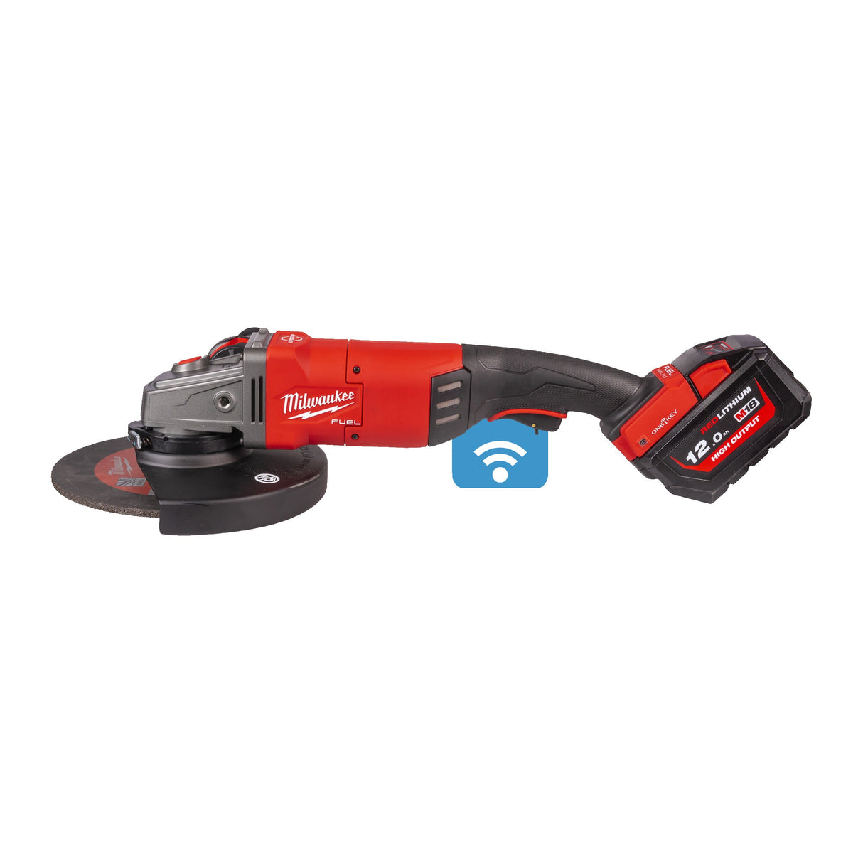 M18 ONEFLAG230XPDB  Polizor unghiular 230 mm cu frânare și comutator tip clapetă M18 FUEL™ ONE-KEY™ Milwaukee