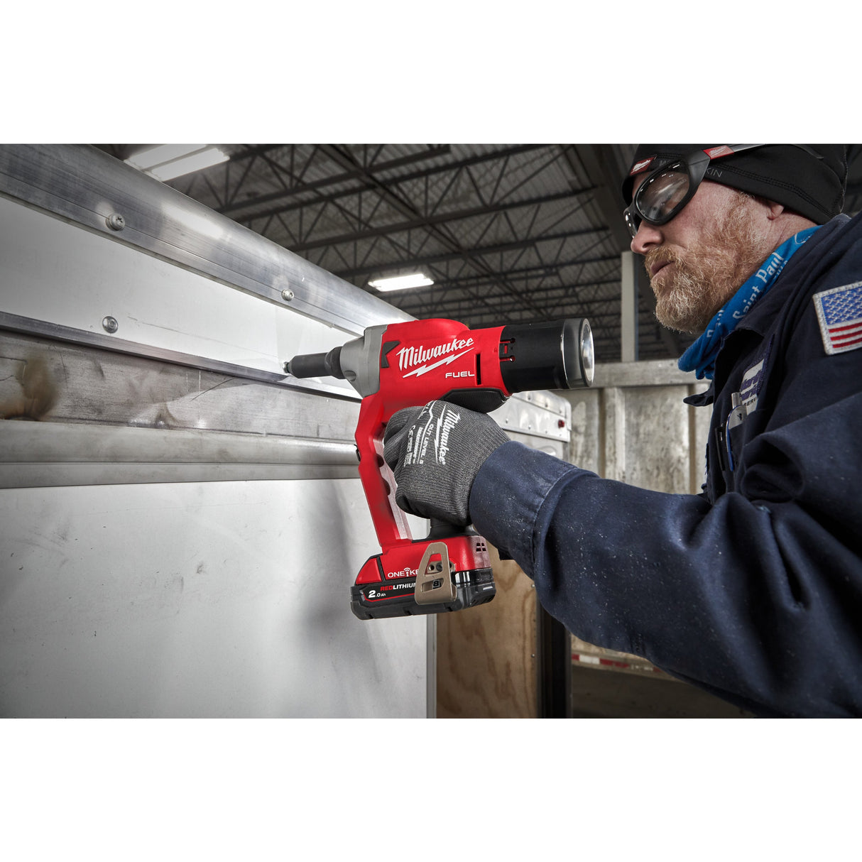 M18 ONEFPRT Pistol pentru nituit M18 FUEL™ ONE-KEY™ Milwaukee