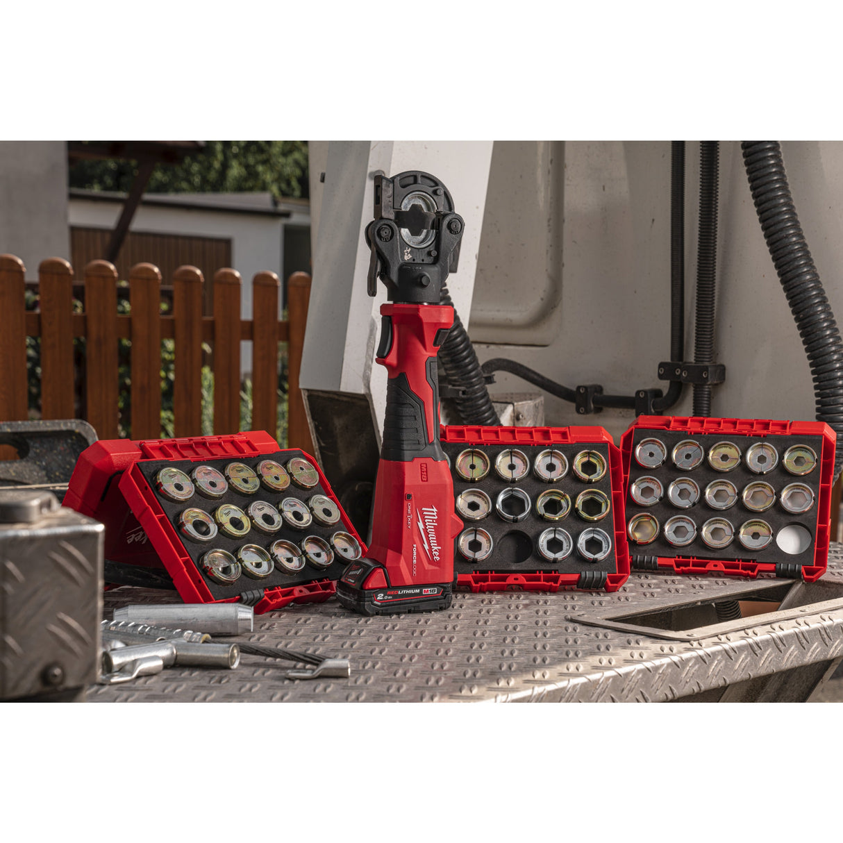 M18 ONEHCCT60 Presă hidraulică pentru cabluri 60 kN M18™ FORCE LOGIC™ Milwaukee