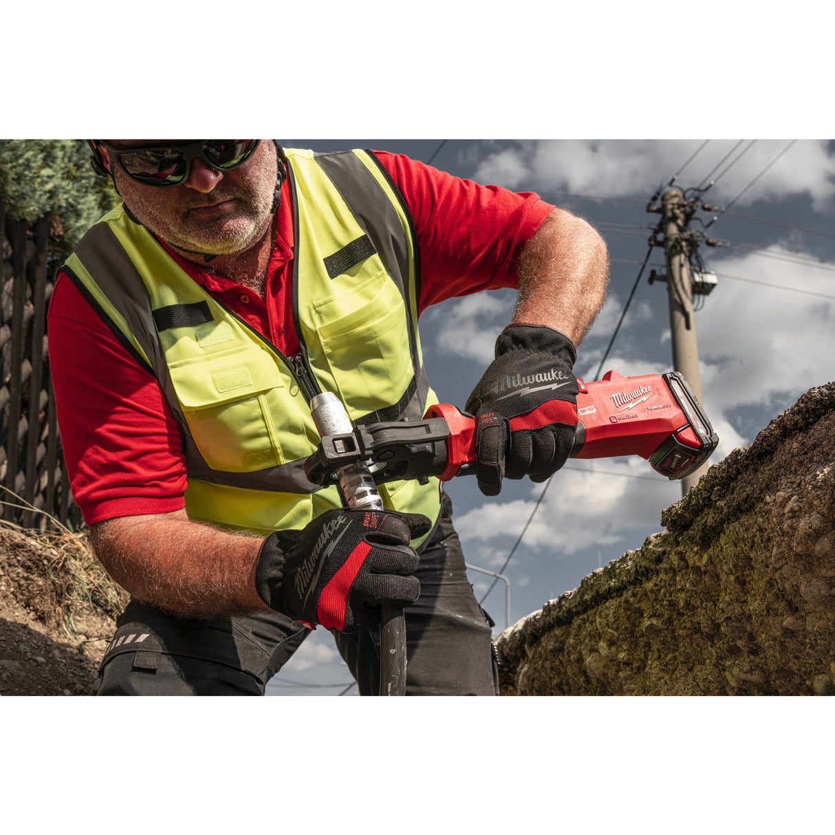 M18 ONEHCCT60 Presă hidraulică pentru cabluri 60 kN M18™ FORCE LOGIC™ Milwaukee