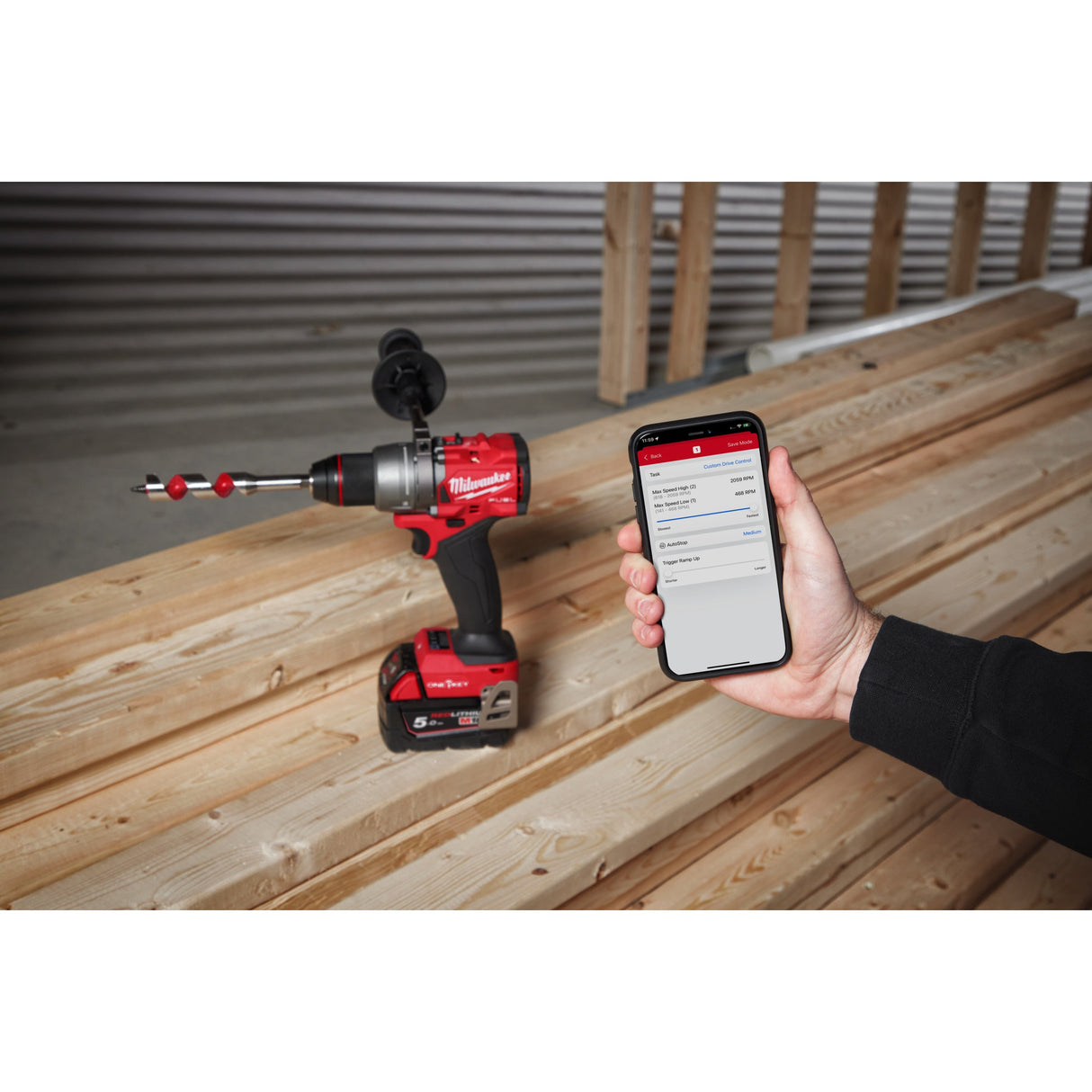 Milwaukee M18 ONEPD3 Mașină de Găurit cu Percuție ONE-KEY™ FUEL™