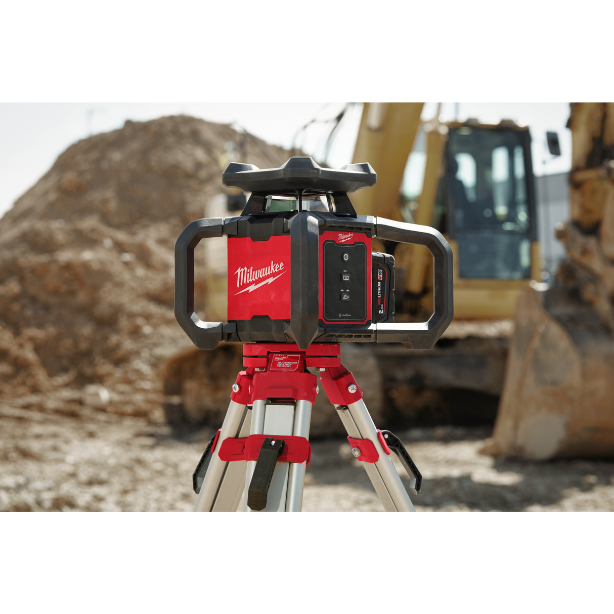 Milwaukee M18rloh600-201c nivelă laser rotativă orizontală M18™ 600 m cu one-key™ 4933493191