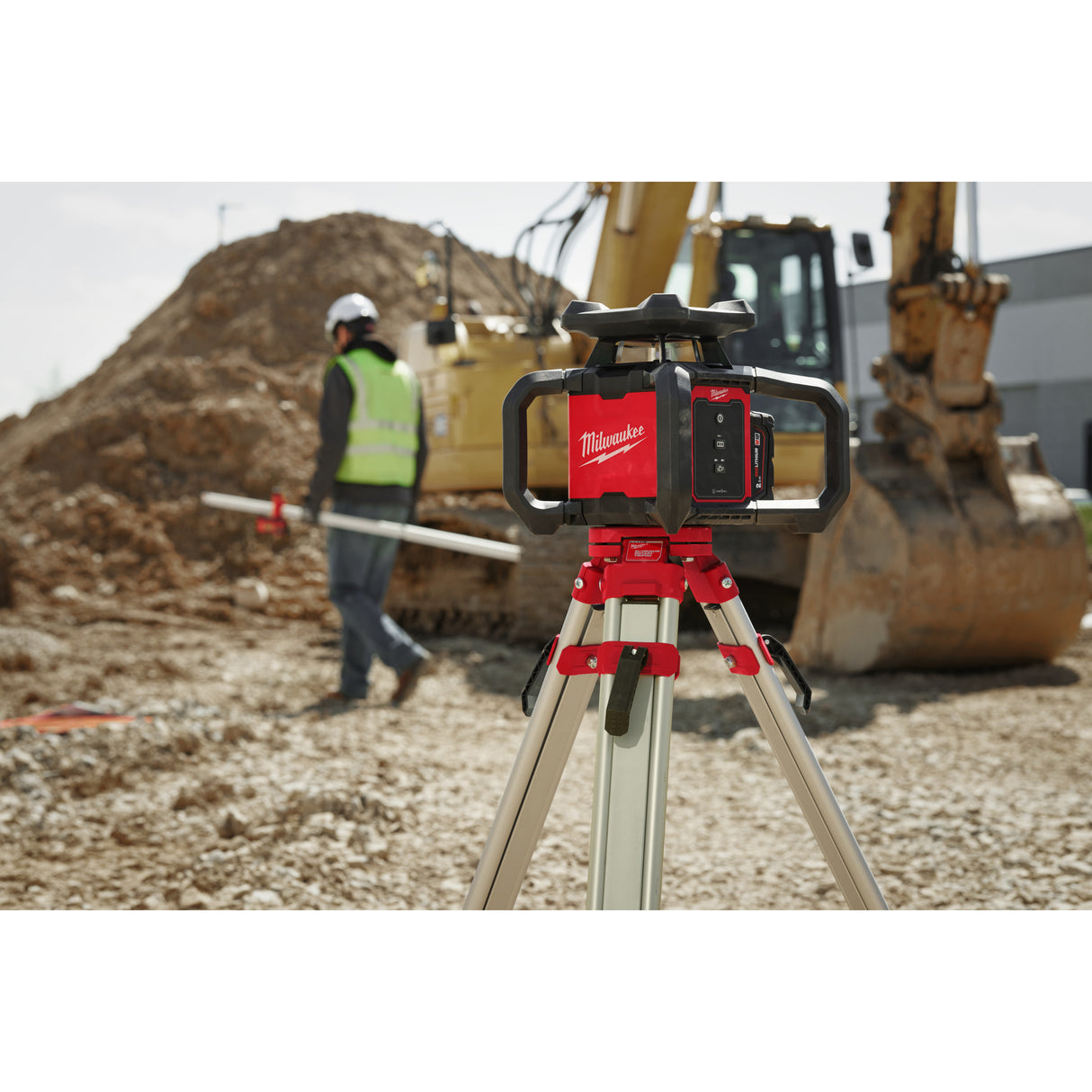 Milwaukee M18rloh600-201c nivelă laser rotativă orizontală M18™ 600 m cu one-key™ 4933493191