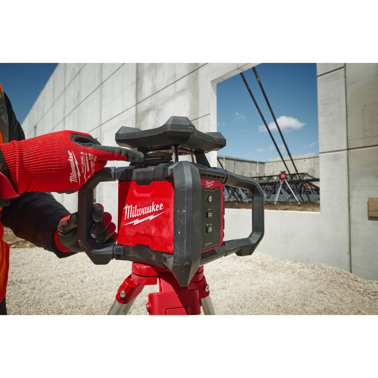Milwaukee M18rloh600-201c nivelă laser rotativă orizontală M18™ 600 m cu one-key™ 4933493191