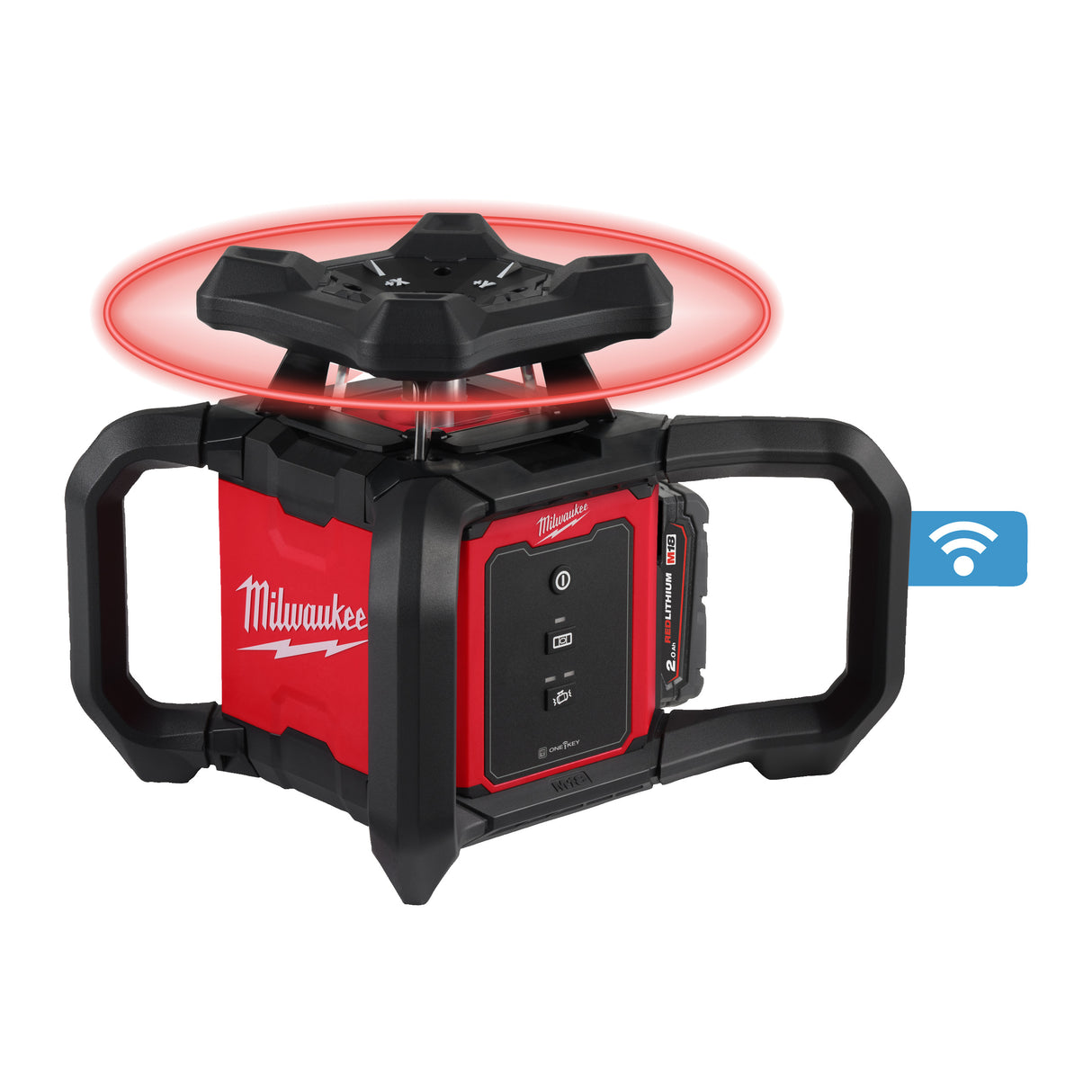 Milwaukee M18rloh600-201c nivelă laser rotativă orizontală M18™ 600 m cu one-key™ 4933493191