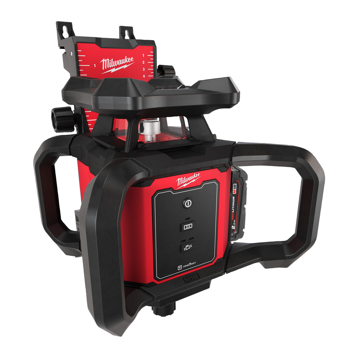 Milwaukee M18rloh600-201c nivelă laser rotativă orizontală M18™ 600 m cu one-key™ 4933493191