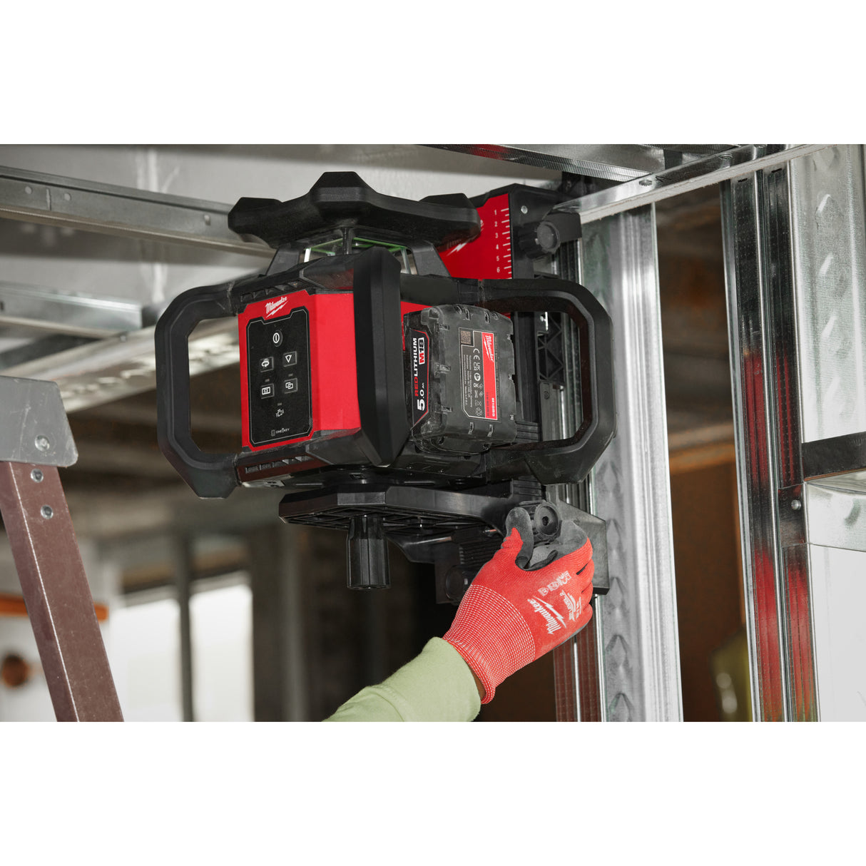 Milwaukee M18rlohvg300-501c nivelă laser rotativă orizontală M18™ 300 m cu one-key™ 4933493194