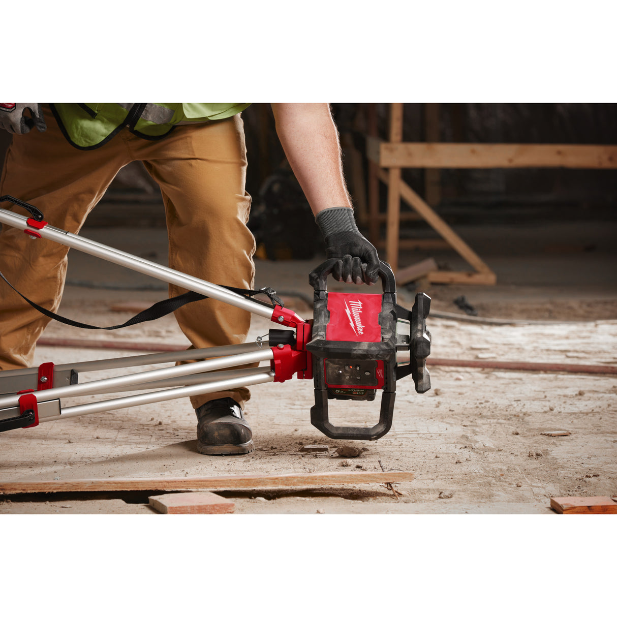 Milwaukee M18rlohvg300-501c nivelă laser rotativă orizontală M18™ 300 m cu one-key™ 4933493194