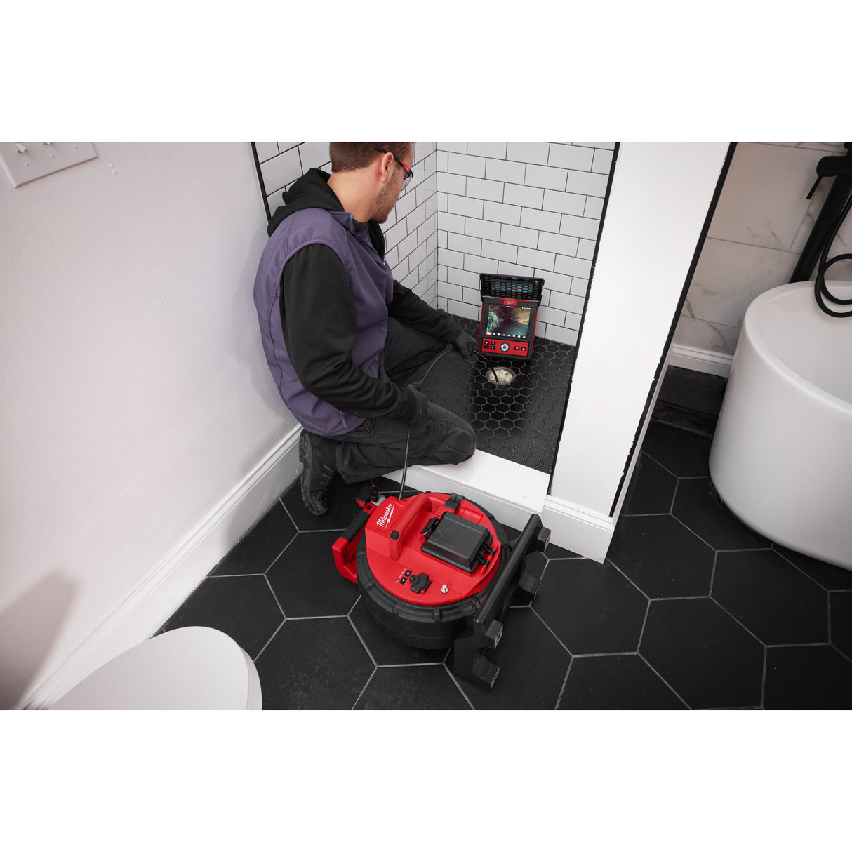 Milwaukee M18sic30hdr-0 cameră de inspecție canalizare M18™ 30 m, cap de cameră hdr de 25 mm 4933493952