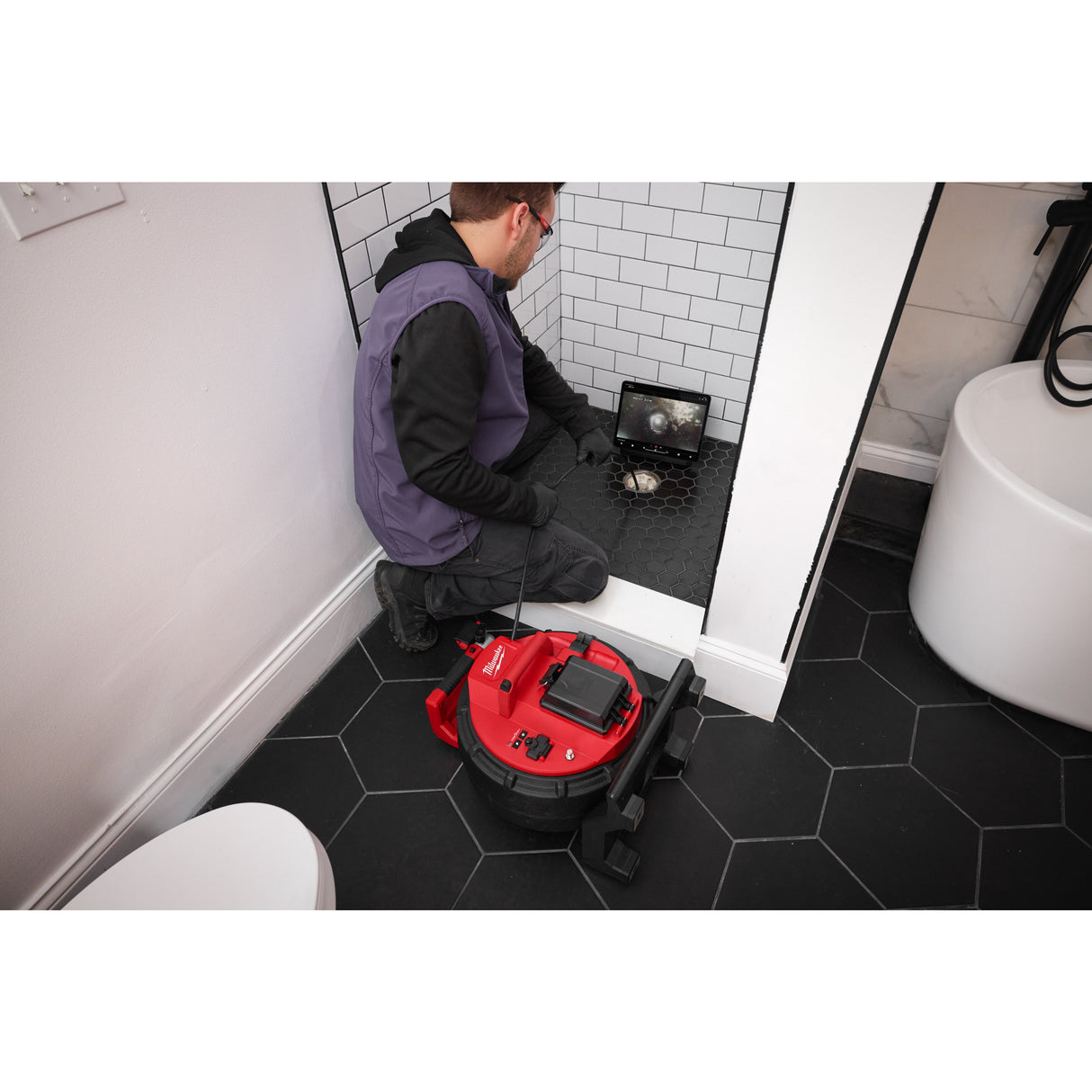 Milwaukee M18sic30hdr-0 cameră de inspecție canalizare M18™ 30 m, cap de cameră hdr de 25 mm 4933493952