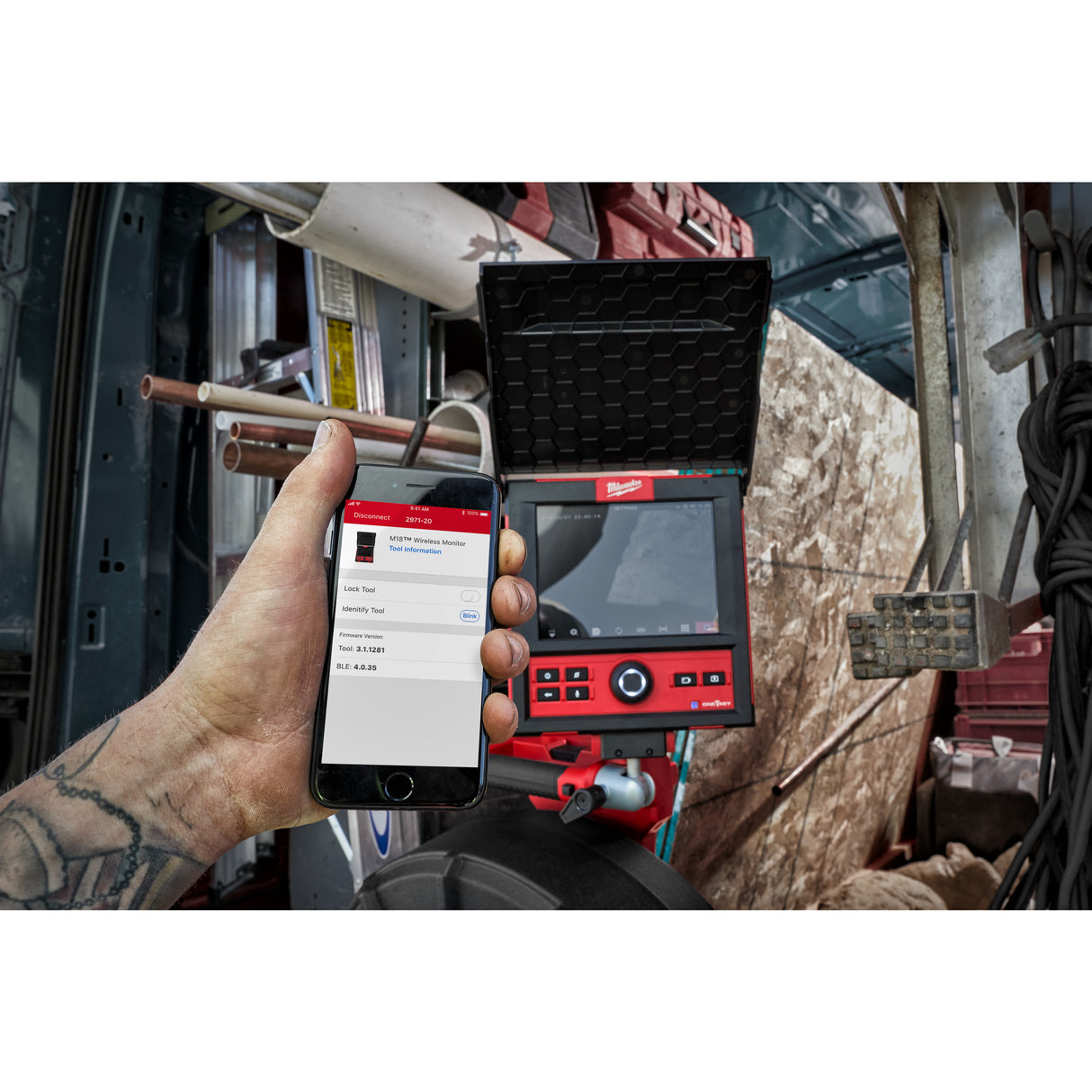 Milwaukee M18sim-0 monitor cameră de canalizare 4933471414