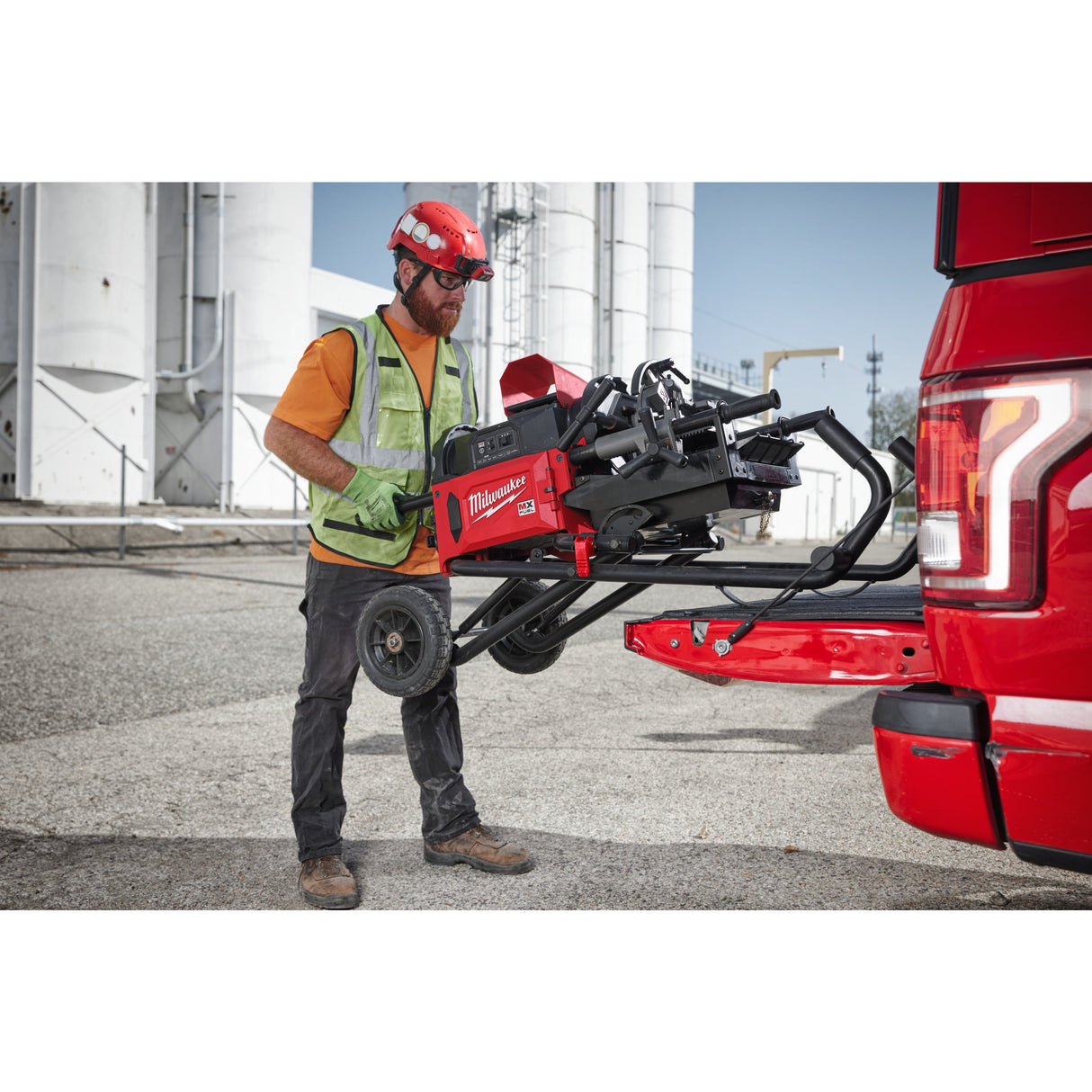 MXF PTR2 Dispozitiv de filetat țevi 2″ MX FUEL™ ONE-KEY™ Milwaukee
